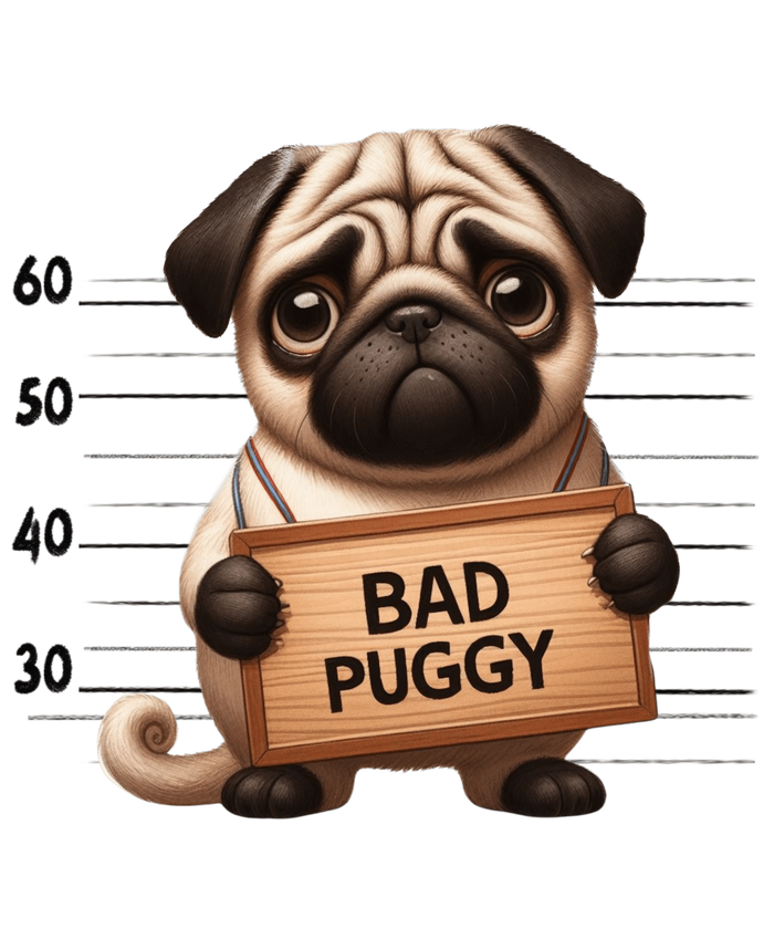 Pug Mom Design pressed on a garment