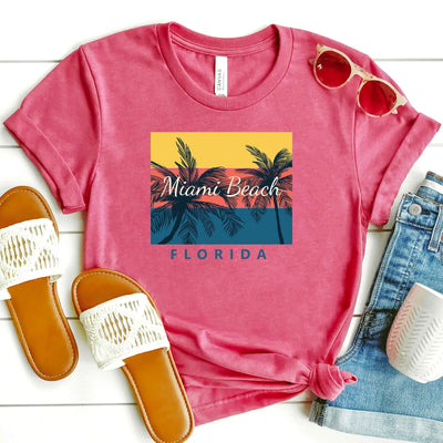 Miami Beach Summer Shirt (Youth) - DTF Dallas 