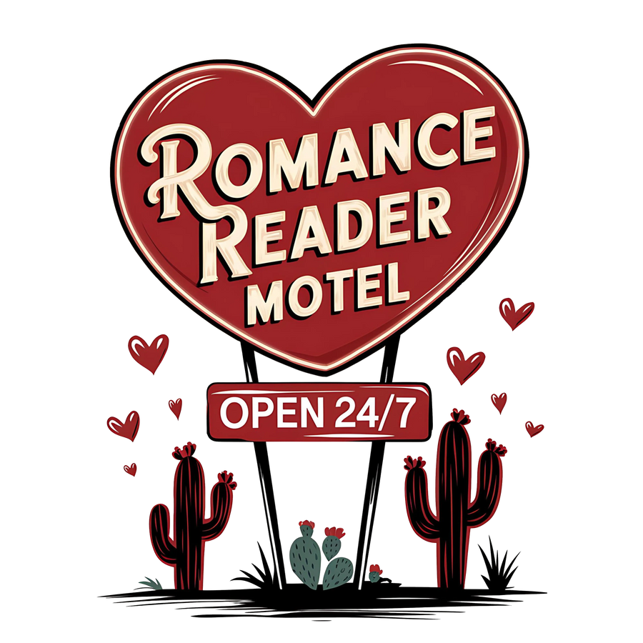 Romance Reader Motel Valentine's Day Design | DTF Dallas