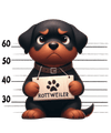 Rottweiler Dog Daddy Design - DTF Ready To Press