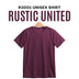 Rustic United R3001 Unisex T-shirt - DTF Dallas 