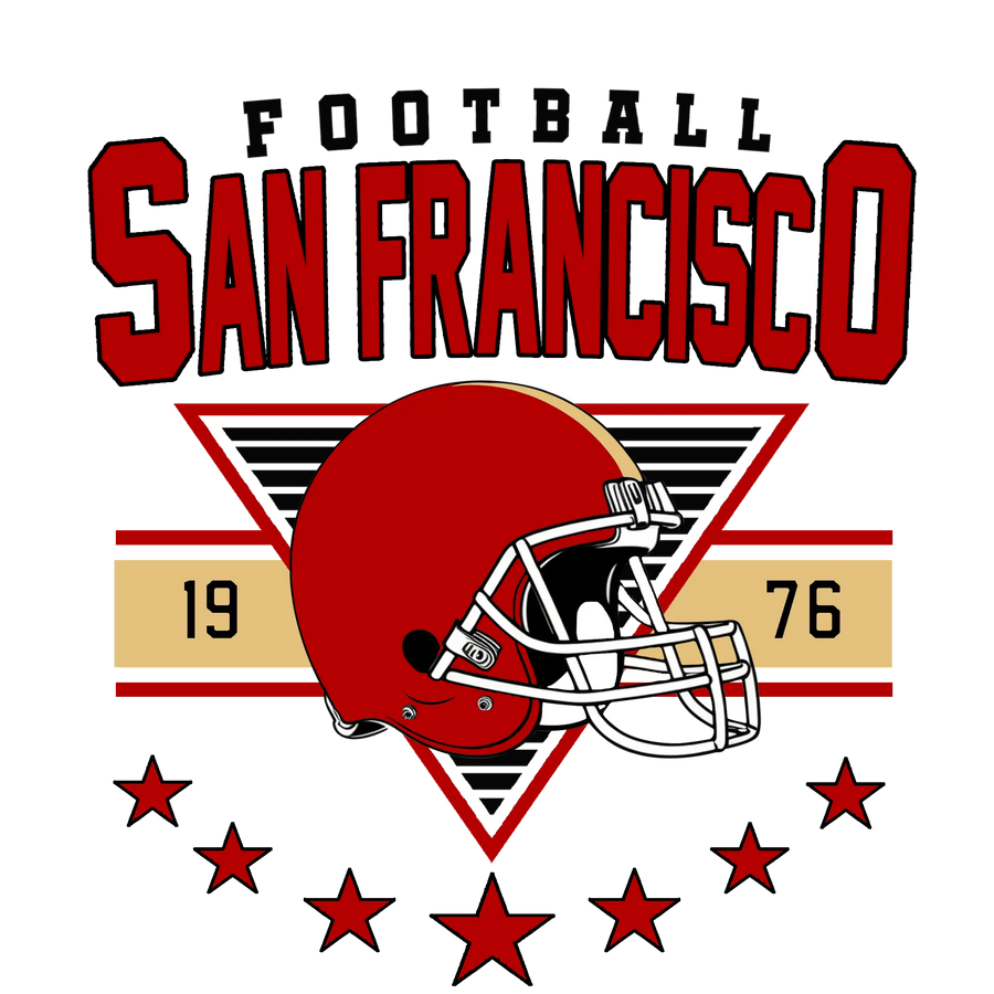 San Francisco 49ers Design - DTF Ready To Press