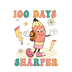 100 Days Sharper Design - DTF Ready To Press