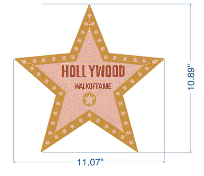 24021 Walk of Fame Rhinestone | DTF Dallas