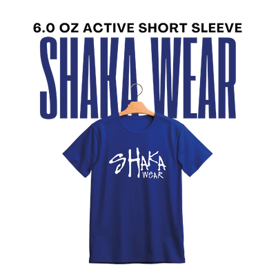 Shaka Wear 6.0 oz Active Short Sleeve - DTF Dallas 