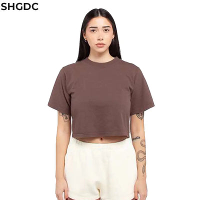 Custom | Shaka Wear SHGDC Women's Garment-Dyed Crop T-Shirt - DTF Dallas 