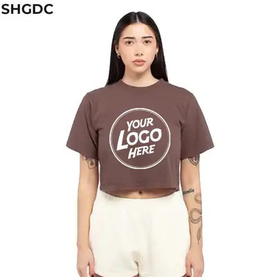 Custom | Shaka Wear SHGDC Women's Garment-Dyed Crop T-Shirt - DTF Dallas 