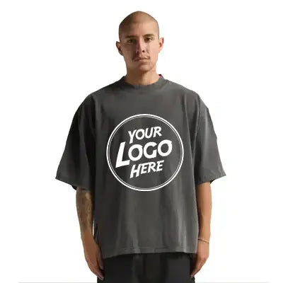 Custom | Shaka Wear SHGDD Max Heavyweight Garment-Dyed Drop Shoulder Unisex T-Shirt - DTF Dallas 