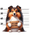 Shetland Sheepdog Dog Dad Design - DTF Ready To Press