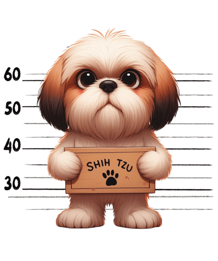 Little Shih Tzu Design pressed on a garment