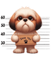 Little Shih Tzu Design - DTF Ready To Press