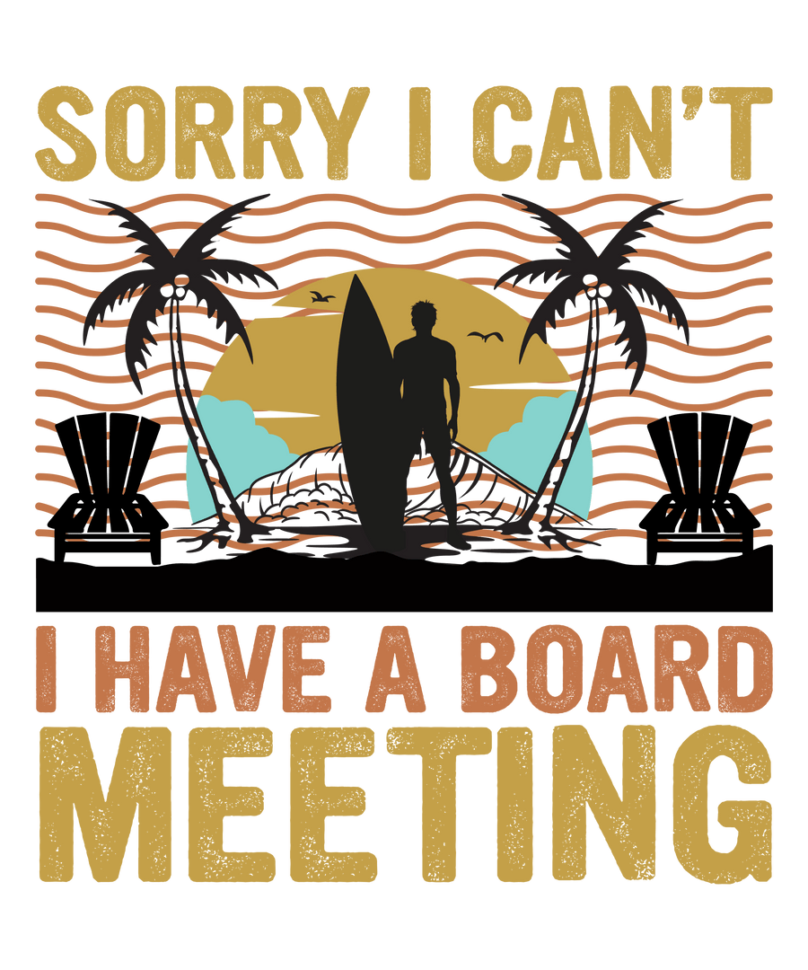 Board Meeting Design - DTF Ready To Press