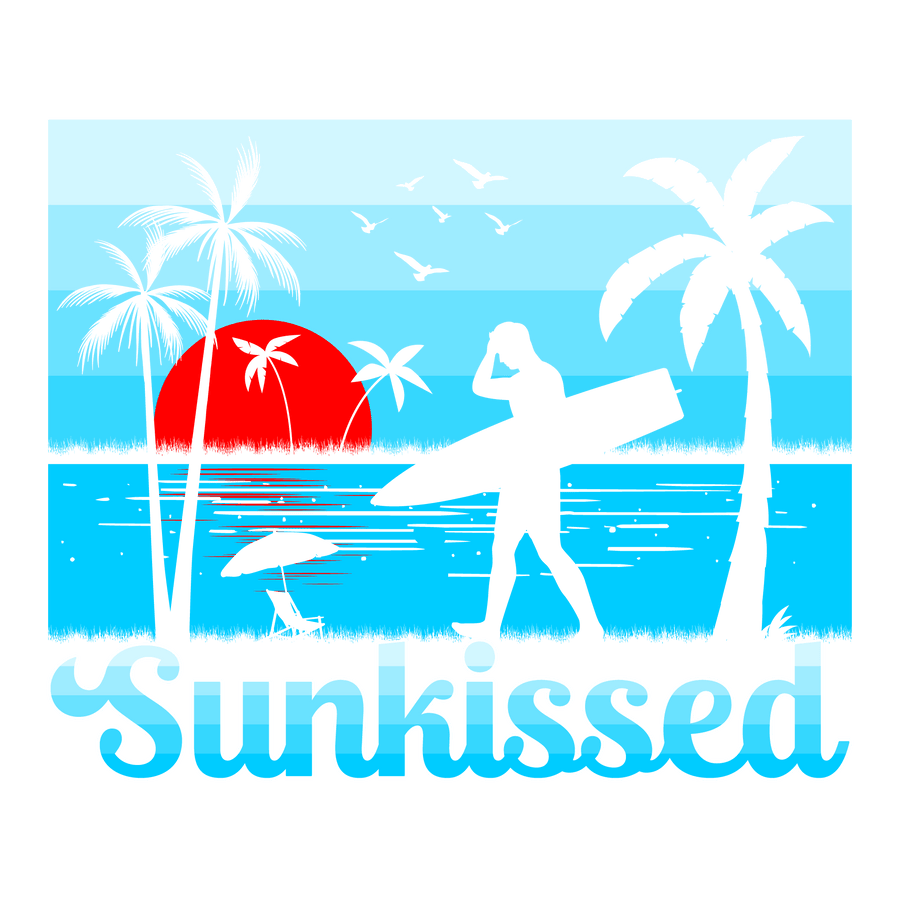 Sunkissed DTF Design - Ready to Press | DTF Dallas