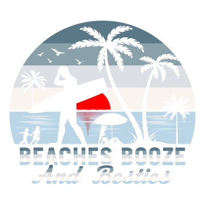 Beaches Booze and Besties DTF-Ready to Press V2 | DTF Dallas - DTF Dallas 