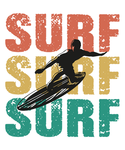 Surf Design - DTF Ready To Press - DTF Dallas 
