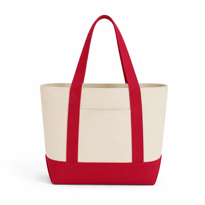 Large Canvas Tote Bags with Front Pocket for Custom Printing - TG238 - DTF Dallas 