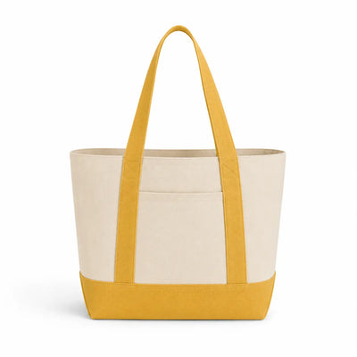 Large Canvas Tote Bags with Front Pocket for Custom Printing - TG238 - DTF Dallas 