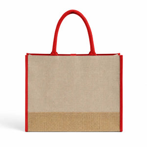 Fashion Jute Tote Bags / Heavy Duty Burlap Bags - TJ892 - DTF Dallas 