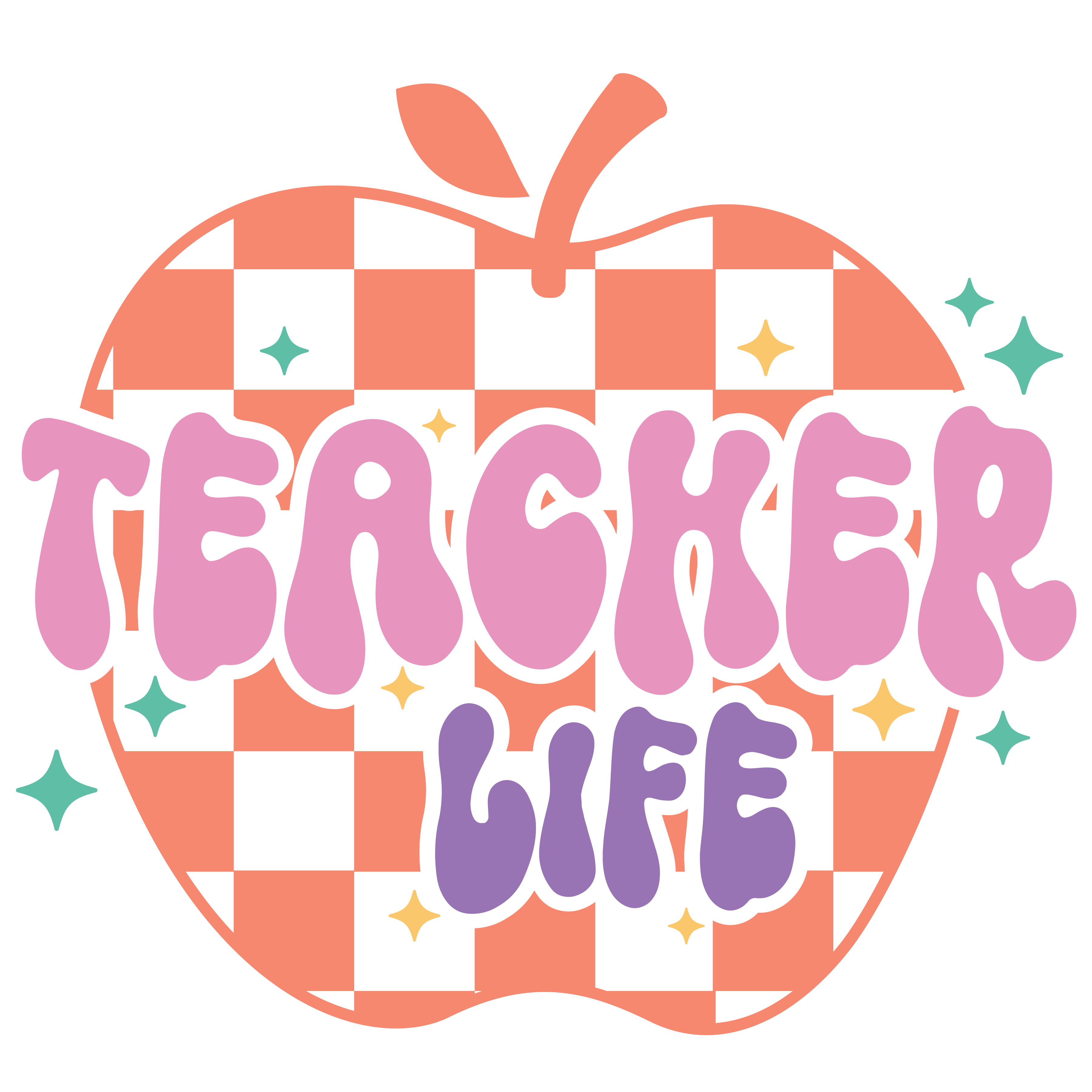 Funny Teacher Life Design - DTF Ready To Press – dtfdallas