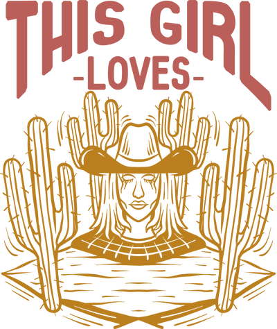 This Girl Loves Design - DTF Ready To Press - DTF Dallas 