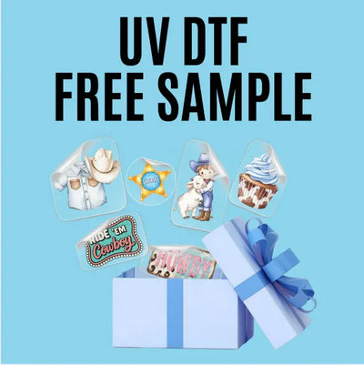 Free UV DTF Sample - DTF Dallas 