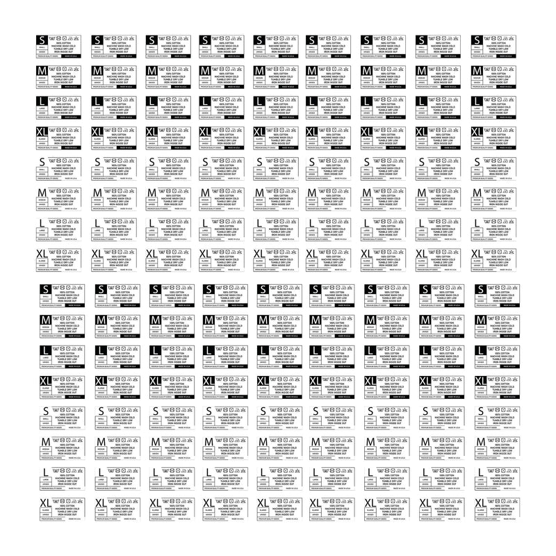 Shirt Label Bundle for Custom Apparel – DTF Dallas
