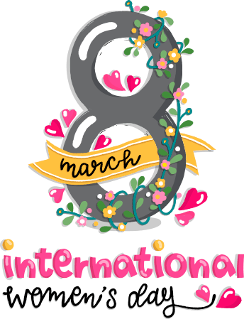 8 March International Women's Day Design | DTF Dallas