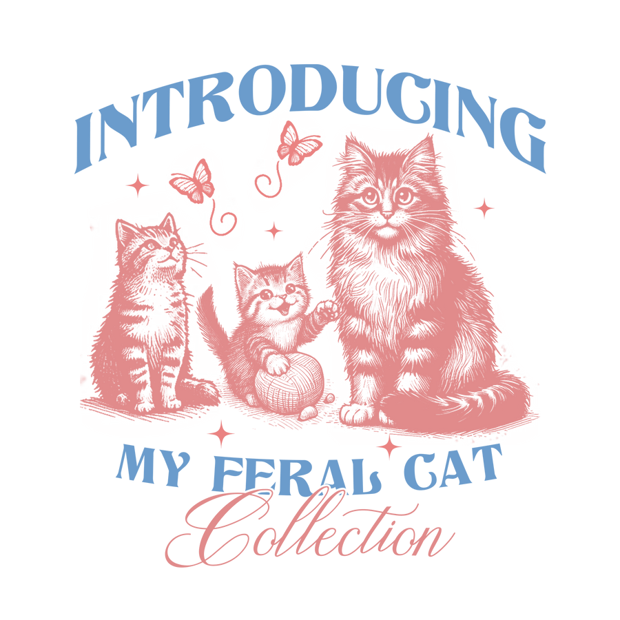 Introducing My Feral Cat Collection Design | DTF Dallas