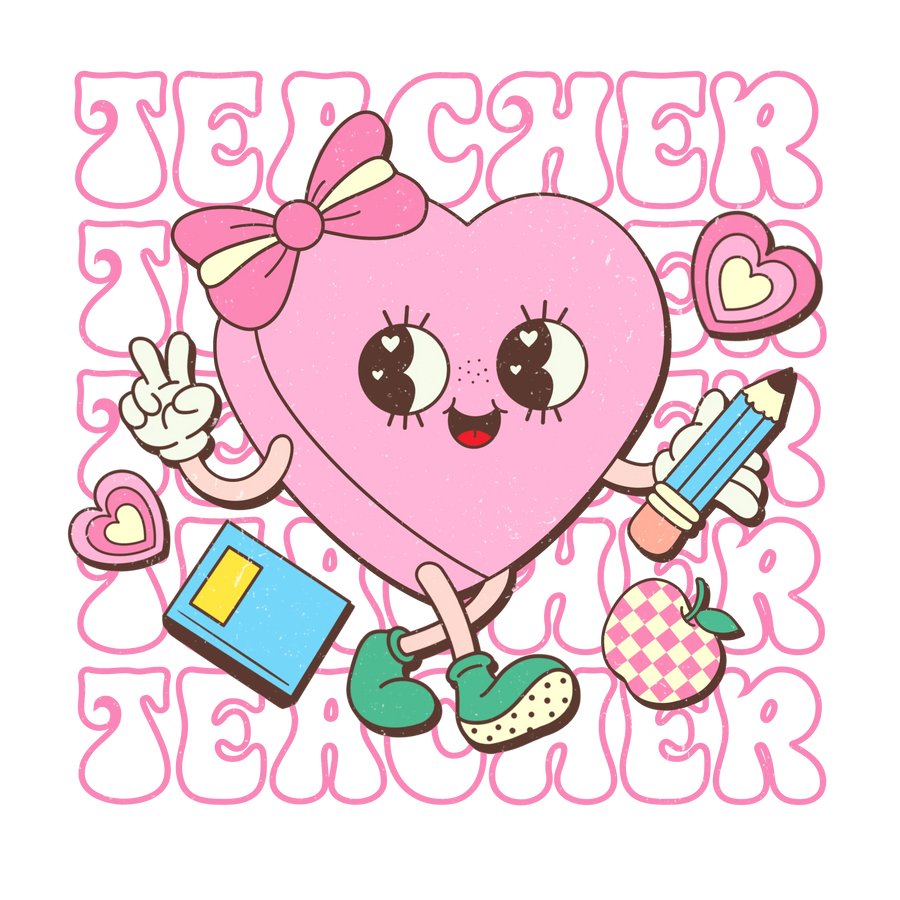 Cute Back To School Design - DTF Ready To Press