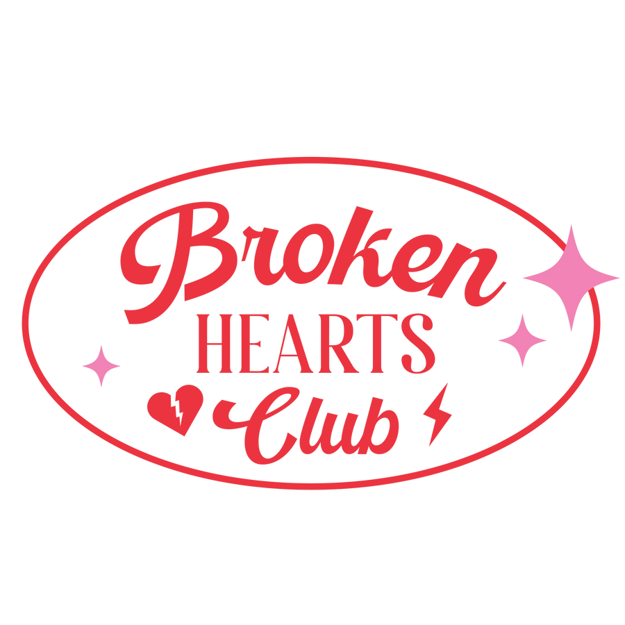 Broken Hearts Club Valentine's Day Design | DTF Dallas