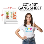 DTF Transfer Gang Sheets - DTF Dallas 