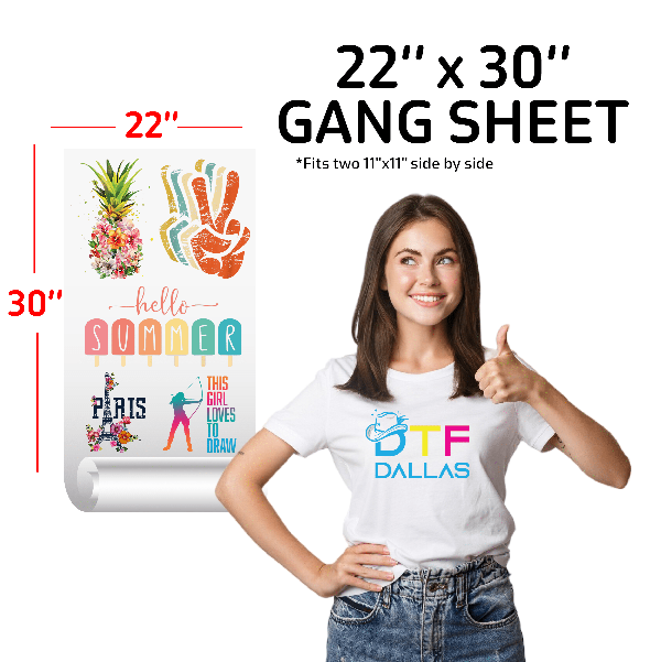 Upload DTF Gang Sheets