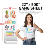 DTF Transfer Gang Sheets - DTF Dallas 