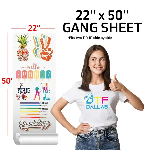 DTF Transfer Gang Sheets - DTF Dallas 
