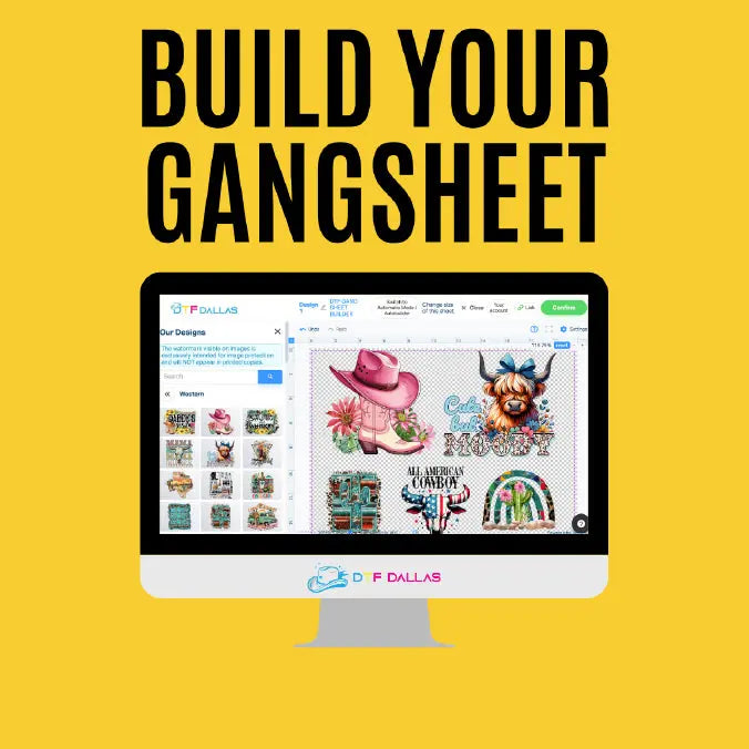 DTF GANG SHEET BUILDER - DTF Dallas 