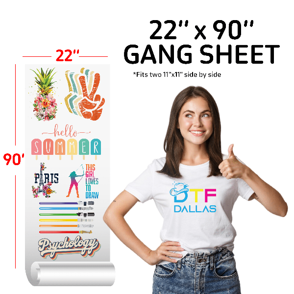 Upload DTF Gang Sheets