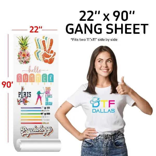 DTF Transfer Gang Sheets - DTF Dallas 