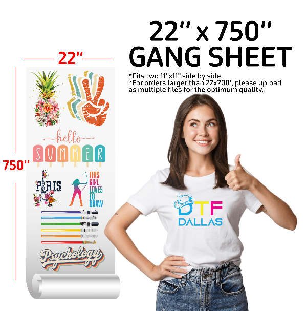 Upload DTF Gang Sheets