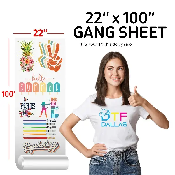 DTF Transfer Gang Sheets - DTF Dallas 