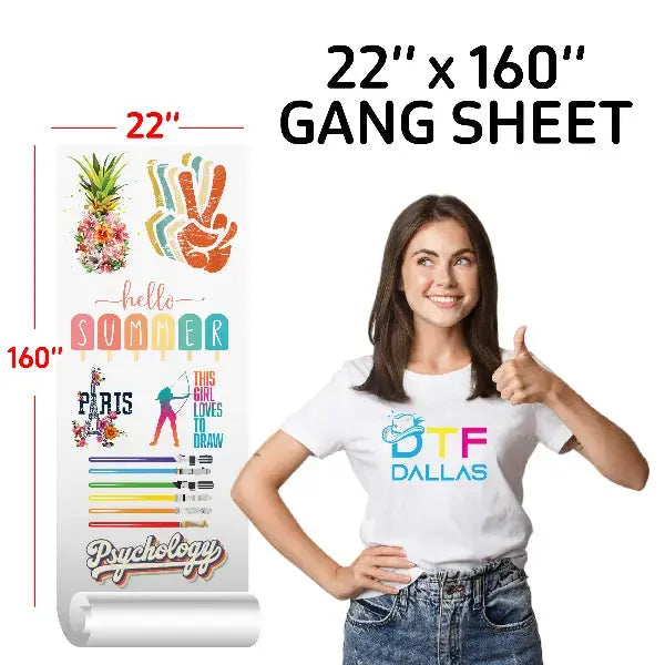 DTF Transfer Gang Sheets - DTF Dallas 