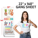 DTF Transfer Gang Sheets - DTF Dallas 