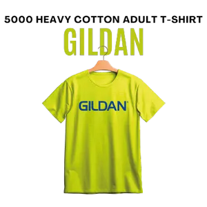Gildan 5000 Heavy Cotton Adult T-Shirt - DTF Dallas 