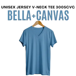 Bella + Canvas Unisex Jersey V-Neck Tee 3005CVC - DTF Dallas 