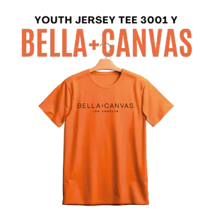 Bella + Canvas 3001Y | Youth Jersey Tee 3001 Y - DTF Dallas 