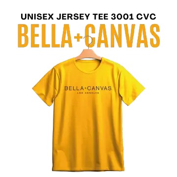 Bella + Canvas 3001CVC | Unisex Jersey Tee 3001 CVC - DTF Dallas 