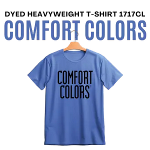 Comfort Colors 1717 | Dyed Heavyweight T-Shirt 1717CL - DTF Dallas 