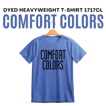 Comfort Colors 1717 | Dyed Heavyweight T-Shirt 1717CL - DTF Dallas 