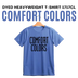 Comfort Colors 1717 | Dyed Heavyweight T-Shirt 1717CL - DTF Dallas 