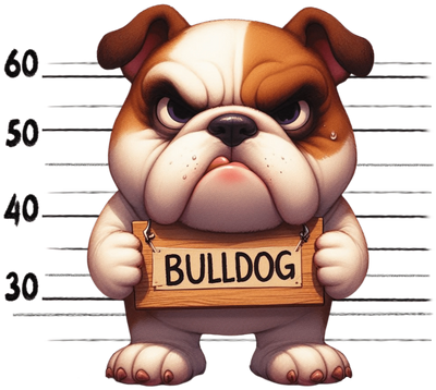 Bulldog Design - DTF Ready To Press - DTF Dallas 