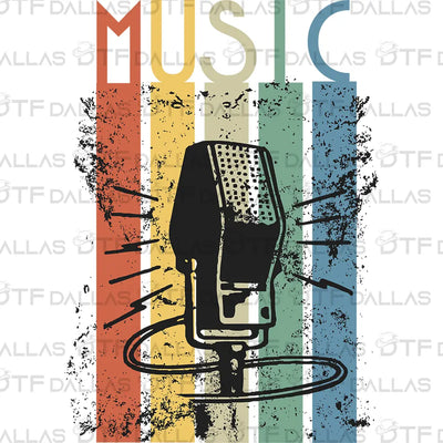 Music Festival Designs Digital PNG - DTF Dallas 